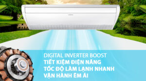 Điều Hòa Áp Trần Samsung AC140TNCDKC/ EA-AC140TXADNC/EA 48000Btu 1 Chiều Inverter 3 Pha