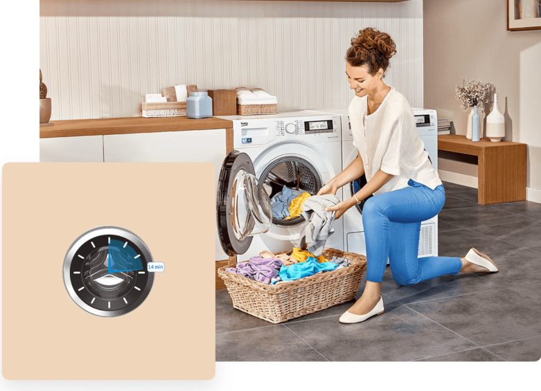 Chế độ giặt nhanh Express Super short 14