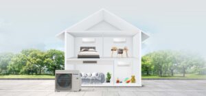 Dàn Nóng Điều Hòa Multi Panasonic Inverter 1 Chiều 17400BTU CU-2U18YBZ