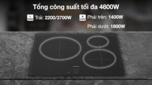 Bếp Từ Bosch PUC61KAA5E 3 Vùng Nấu Serie 2
