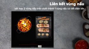 Bếp Từ Bosch PXJ675DC1E 3 Vùng Nấu Series 8