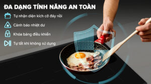 Bếp Từ Bosch PXE875DC1E 4 Vùng Nấu