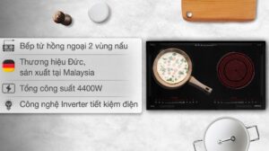 Bếp Từ Hafele Hồng Ngoại Lắp Âm HC-H7321B
