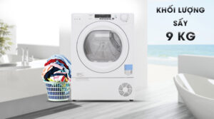 Máy Sấy Quần Áo Candy 9Kg GVS C9DE-S
