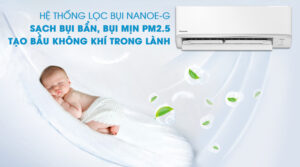 Điều Hòa Panasonic 12000BTU 2 Chiều Inverter CU/CS-YZ12AKH-8
