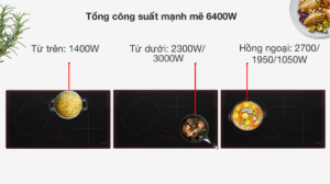 Bếp Điện Từ Hafele HC-M773D 3 Vùng Nấu