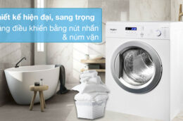 Đánh giá máy sấy thông hơi Whirlpool AWD712S2 7kg