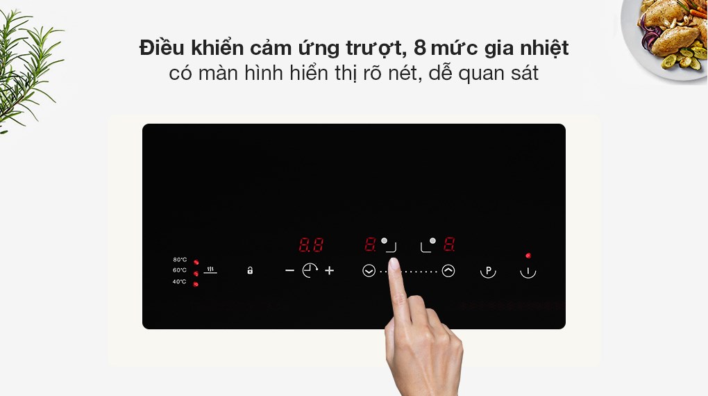 Bếp Từ Đôi Hafele HC-I2712A