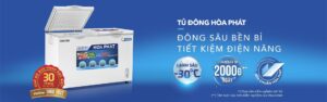 Tủ Đông Funiki Hòa Phát Inverter HCFI 506S2Đ2 1 Ngăn Đông 1 Ngăn Mát 205 Lít