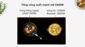 Bếp Điện Từ Hafele Đôi HC-M772D