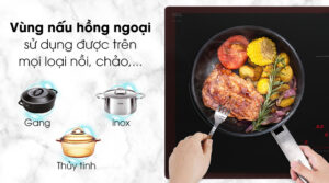 Bếp Điện Từ Hafele HC-M773D 3 Vùng Nấu