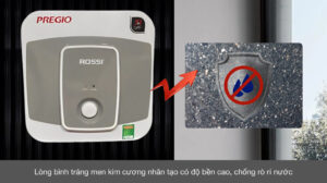 Bình Nóng Lạnh Rossi Pregio RP-15SQ 15 Lít