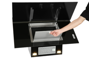 Máy Hút Mùi Kính Vát Bosch DWK97JM60