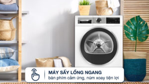 Máy Sấy Bosch Bơm Nhiệt 9kg WQG24570SG