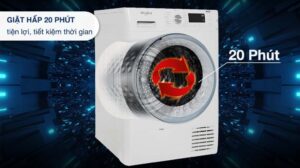Máy Sấy Whirlpool Ngưng Tụ FreshCare+ 8Kg FFTCM118XBEE