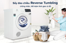 Lý do khách hàng chọn máy sấy thông hơi Electrolux 7.5Kg EDV754H3WB