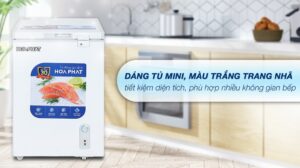 Tủ Đông Funiki Hòa Phát HCF-106S1N 1 Ngăn Đông 107 Lít