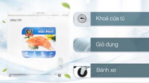 Tủ Đông Funiki Hòa Phát HCF 336S1Đ1 1 Ngăn Đông 162 Lít