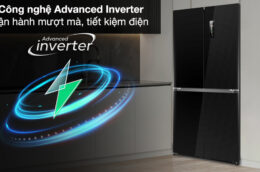 Tủ lạnh Casper RM-430VBM EcoFresh: tiết kiệm điện vượt trội, bảo quản thực phẩm hiệu quả