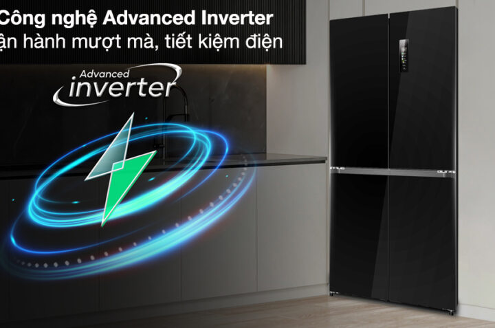 Tủ lạnh Casper RM-430VBM EcoFresh: tiết kiệm điện vượt trội, bảo quản thực phẩm hiệu quả