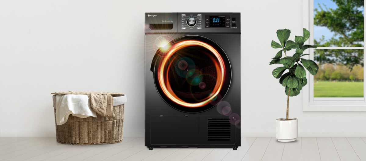 Máy sấy quần áo Casper sấy ngưng tụ