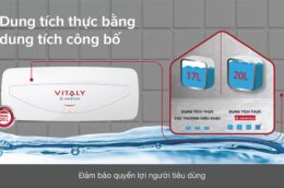Bình nóng lạnh Ariston VITALY SL20: bình nóng lạnh giá rẻ, chất lượng tốt