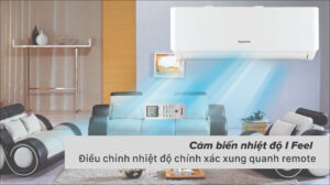 Điều Hòa Nagakawa Inverter 9000BTU 1 Chiều NIS-C09R2T29