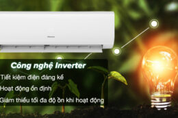 Đánh giá khả năng làm lạnh, tiết kiệm điện của điều hòa Hisense 12000BTU AS-12TR4RYDTU00B