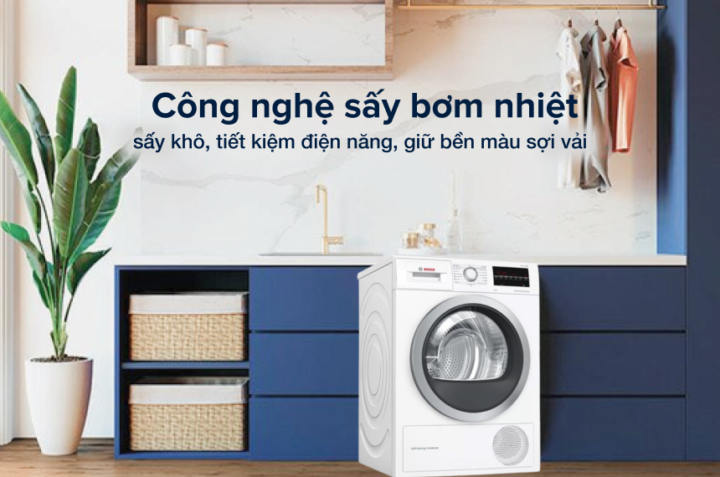 Máy sấy Bosch WQG24200SG 9kg có những ưu điểm và hạn chế gì?