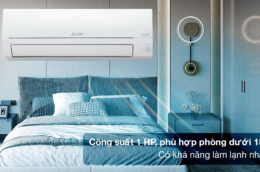 Điều hòa Mitsubishi Electric MSY-JW25VF 9000BTU và những lý do được tin dùng