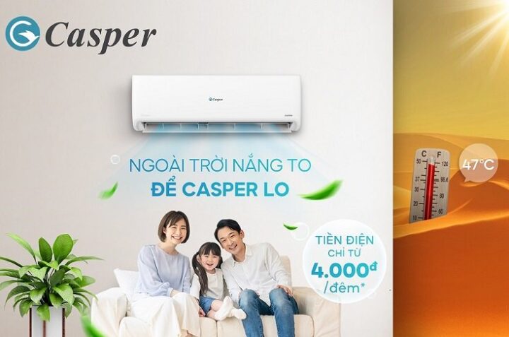 Những lý do nên chọn mua điều hòa Casper GC-12IS35 cho gia đình