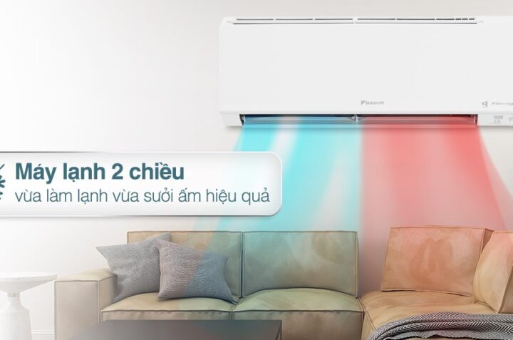 Những lý do vì sao nên mua điều hòa Daikin ATHF25XVMV 2 chiều