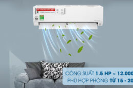 TOP 3 điều hòa 12000BTU Inverter giá rẻ, tiết kiệm điện đáng mua
