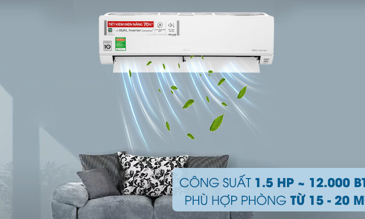 TOP 3 điều hòa 12000BTU Inverter giá rẻ, tiết kiệm điện đáng mua