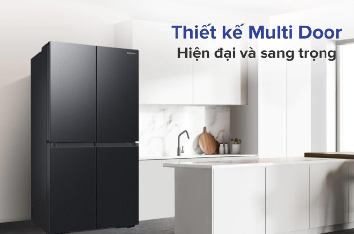 Tủ lạnh Samsung RF59C766FB1/SV 4 cánh: Sự lựa chọn tuyệt vời cho gia đình đông người