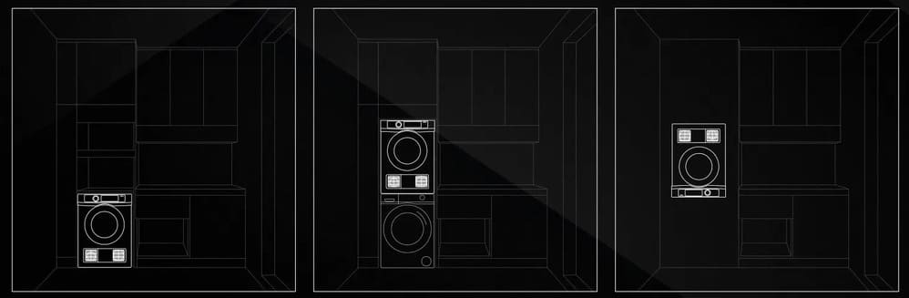 Linh hoạt cách lắp đặt