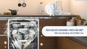 Máy Rửa Bát Hafele HDW-FI60AB 14 Bộ