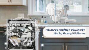 Máy Rửa Bát Hafele HDW-FI60D 15 Bộ