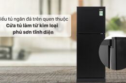 Tủ lạnh Aqua 130 lít AQR-T150FA tiện lợi, sang trọng và hiện đại
