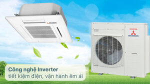 Dàn Lạnh Âm Trần Multi Mitsubishi Heavy 12000BTU 2 chiều Inverter FDTC35VH1