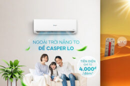 Điều hòa Casper 18000BTU GC-18IS33: mẫu điều hòa giá rẻ, chất lượng tốt nên mua