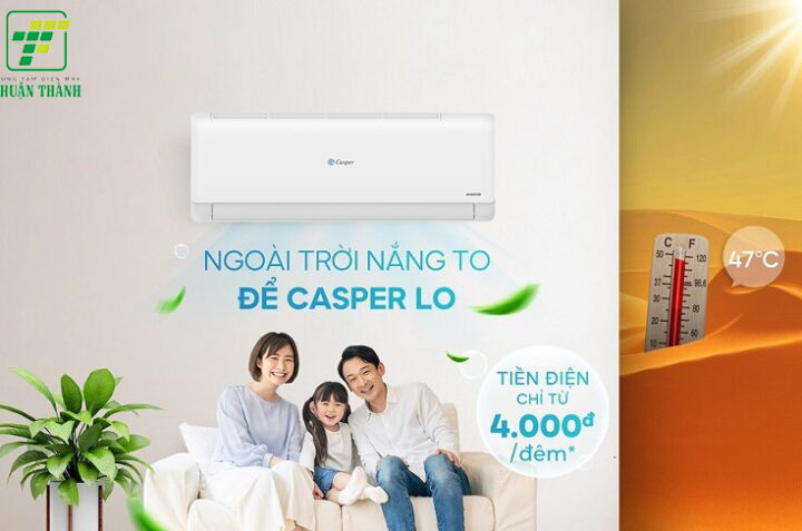 Điều hòa Casper TC-24IS36 24000BTU và 3 lý do nên chọn mua