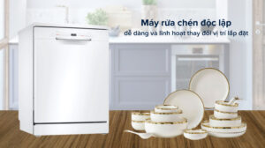 Máy Rửa Bát Bosch Wifi SMS2ITW04E 12 Bộ Serie 2