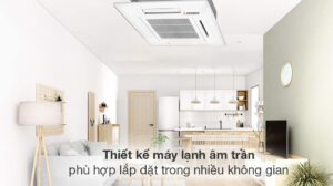 Dàn Lạnh Âm Trần Multi Mitsubishi Heavy 12000BTU 2 chiều Inverter FDTC35VH1