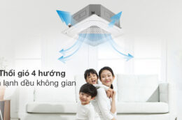 Tận hưởng không gian mát lạnh từ điều hòa âm trần AUX 48000BTU ALCA-C480/4DR3HA