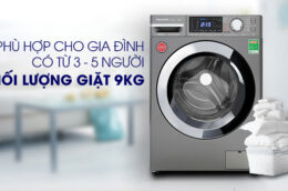 TOP 3 máy giặt Panasonic 9kg đáng mua năm 2024