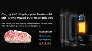 Tủ Lạnh Aqua Inverter Multi Door 660 Lít AQR-M727XA(GB)U1