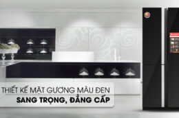 Tủ lạnh Sharp SJ-FX688VG-BK 605 lít: Sự chọn lựa thích hợp cho gia đình đông người