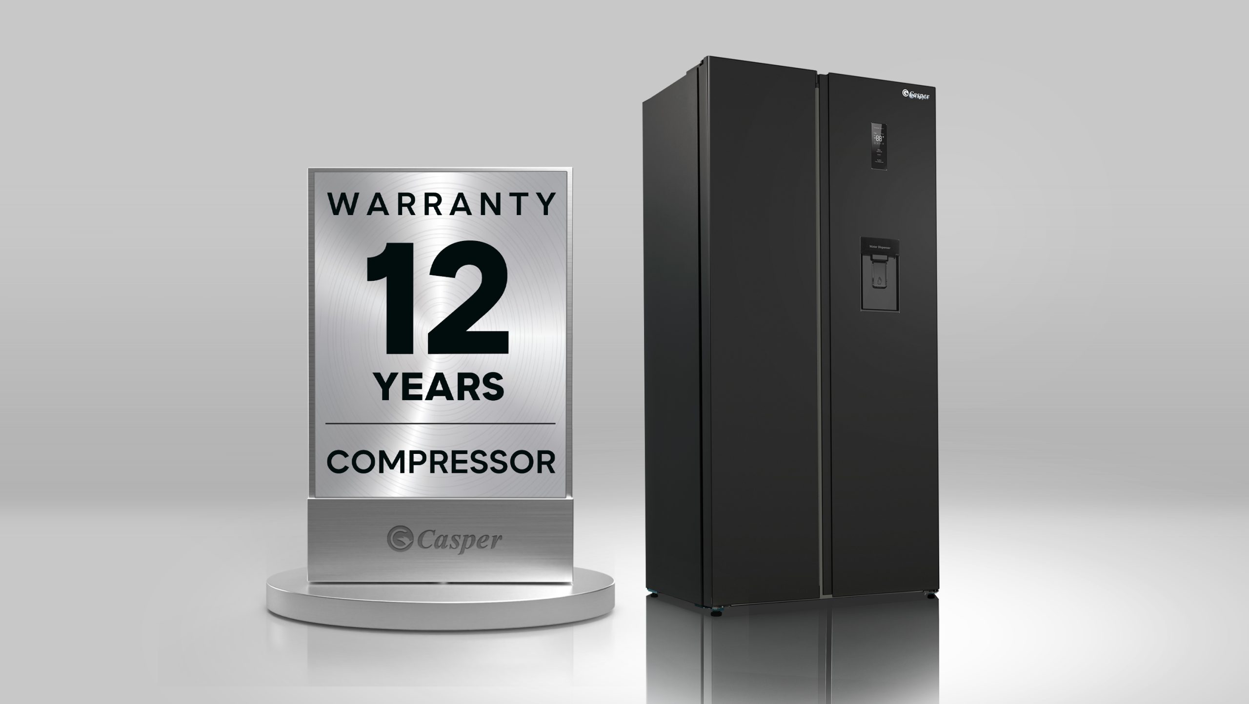 Tủ Lạnh Casper Inverter Side By Side 458 lít RS-460PBW