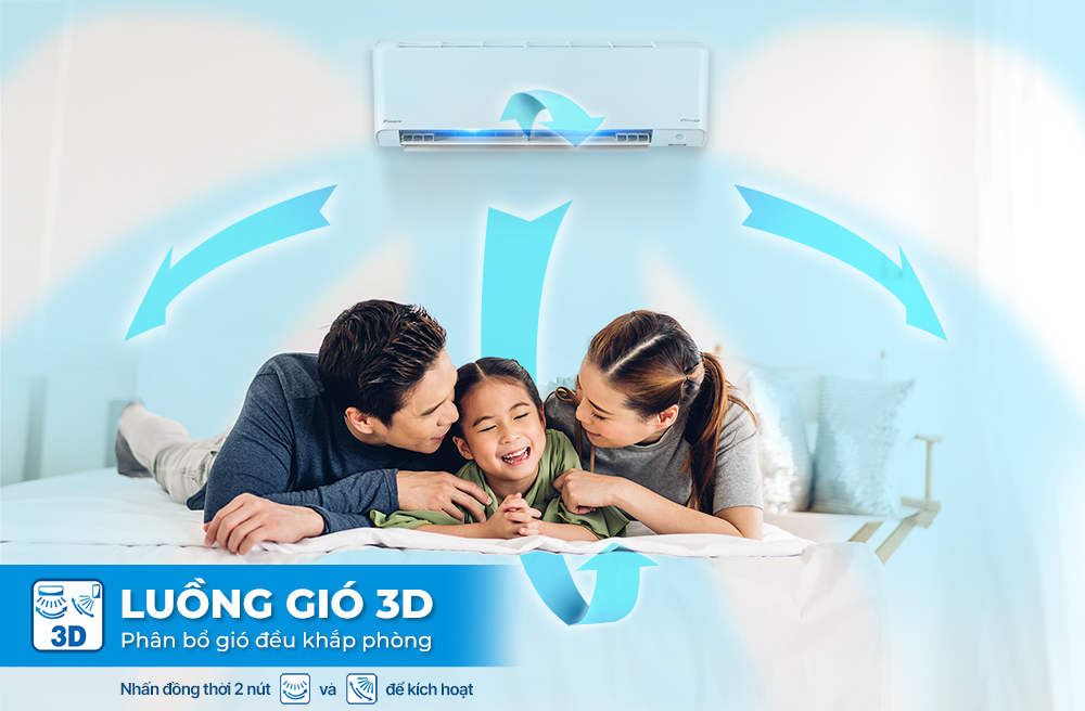 Điều hòa Daikin FTXM35XVMV 12000BTU mang đến không gian lạnh tức thì